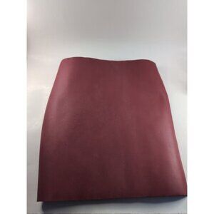 12" x 12" Maroon Tooling Leather Full Grain